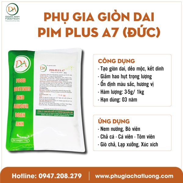 pim plus a7 đức