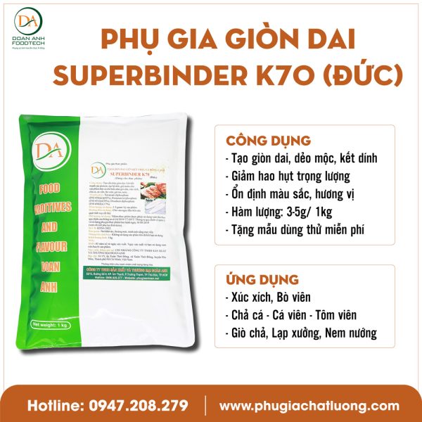 superbinder k70 duc